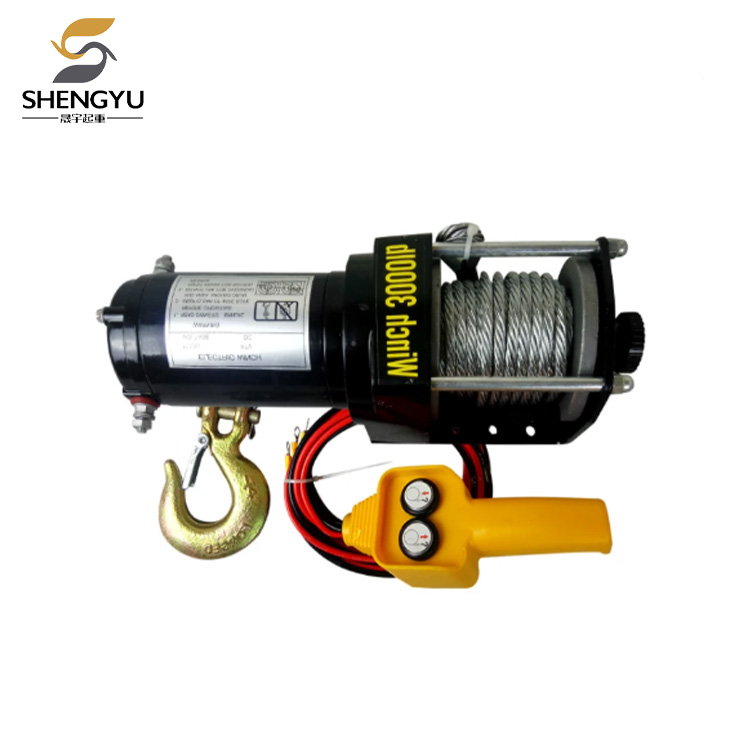 12V इलेक्ट्रिक चरखी