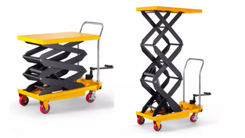 विनिर्माण कार्यशाला में 1000KG हाइड्रोलिक लिफ्टिंग टेबल अनुप्रयोग केस स्टडी