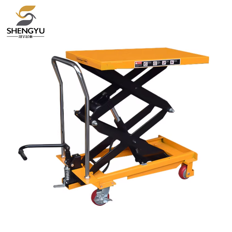 500 किग्रा हाइड्रोलिक लिफ्टिंग प्लेटफार्म