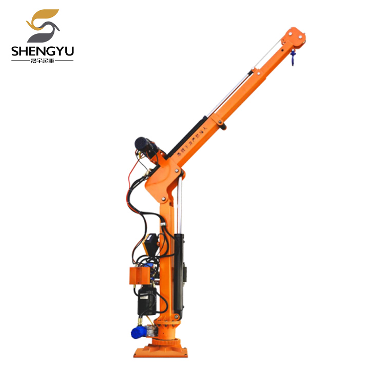 इलेक्ट्रिक हाइड्रोलिक वाहन पर लगे क्रेन