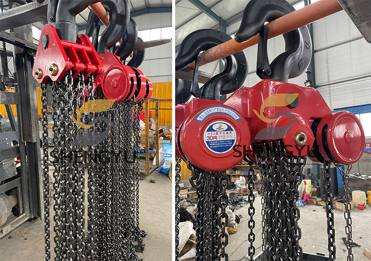 Heavy-Duty Manual Chain Block