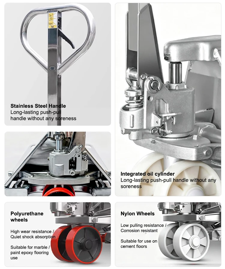 304 Stainless Steel Hand Pallet Truck